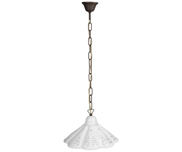 Sapho Lampedusa Závěsné Svítidlo E27, 60w, 230v, Ip21, Keramické Stínítko 30cm, Mos