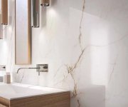Dlažba jako mramor Flaviker Supreme Evo Calacatta Extra 60x120 Luc. Rett. - bílá