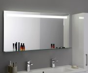 Sapho Breto Zrcadlo S Led Osvětlením A Policí 120x60,8cm