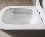 Sapho Imala Wc Kombi, Vortex Rimless, Spodní/zadní Odpad, Bílá