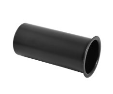 Trubka k umyvadlovému sifonu - svislá část  Černá - matná 40 cm MD0690-40CMAT