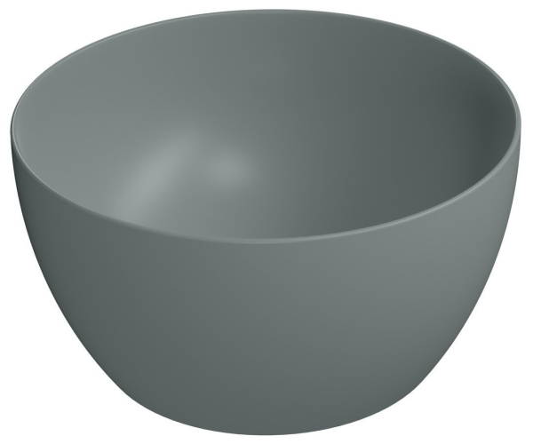 Gsi Pura Keramické Umyvadlo Na Desku Vysoké, Průměr 42cm, Agave Mat