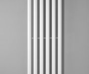 Sapho Pilon Otopné Těleso 418x1800mm, Se šesti Háčky Pro Ručník, Bílá Mat