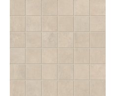 Impronta Concrete Cream Mosaico 30x30 Matt.