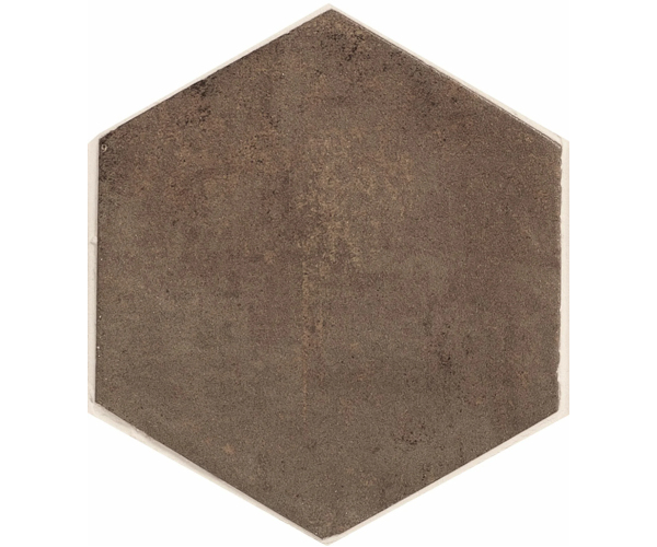 Dlažba jako cihla Ape Magnetism Hexa Corten 13,9x16 - hnědá