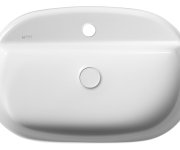 Isvea Infinity Oval Keramické Umyvadlo Na Desku, 60x40cm, Bílá Mat