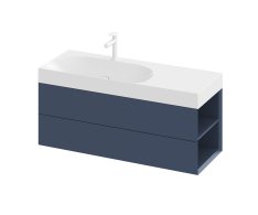 SD Lite 120 L/P skříňka pod umyvadlo - SD Lite 120 P skříňka pod umyvadlo Deepsea Blue