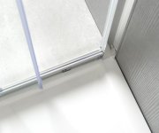 Gelco Akce čtvrtkruhová Sprchová Zástěna 900x900x1900mm, čiré Sklo