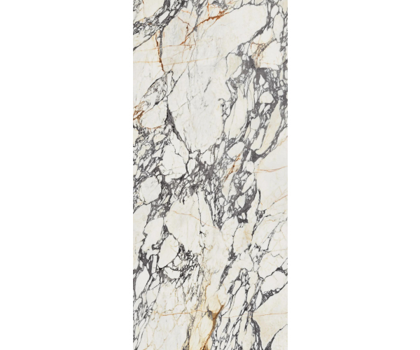 Dlažba jako mramor Flaviker Supreme Treasure Corchia Gold 120x280 Lux. Rett. - bílá