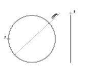 Sapho Rengas Kulaté Zrcadlo S Fazetou ø 80cm, Cu Free