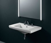 Gsi Classic Keramické Umyvadlo 90x50cm, 3 Otvory, Bílá Extraglaze