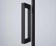 Gelco Dragon Black Obdélníkový Sprchový Kout 1100x800mm L/p Varianta