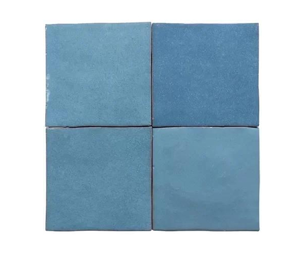Retro obklad Cevica Zelij Azul Cielo 10x10 - modrá