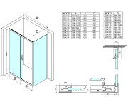 Gelco Sigma Simply Sprchové Dveře Posuvné 1000 Mm, čiré Sklo