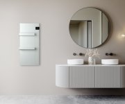 Sapho Onsen Evo Elektrické Otopné Těleso 400x900mm, 1000 W, Bílá