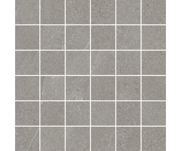 Mozaika jako beton Mirage Motley Woodstock MT05 Mosaico 36T 30x30 Nat. - šedá