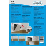 Aqualine Magnetická Dvířka Pod Obklady 200x250 Mm