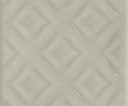 Vzorovaný dekor Aleluia Urban Atelier Decor Glam Cinza 10x10 - šedá