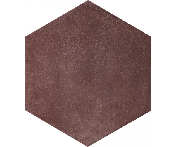 Dlažba jako beton CIR Materia Prima Jewel Esagona 24x27,7 - vínová
