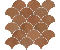 EdimaxAstor Home Mosaico Shell Redflame 30X30 Matt. Rett.