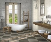 Obklad jako beton Cifre Montblanc Pearl Brillo 20x60 - šedá