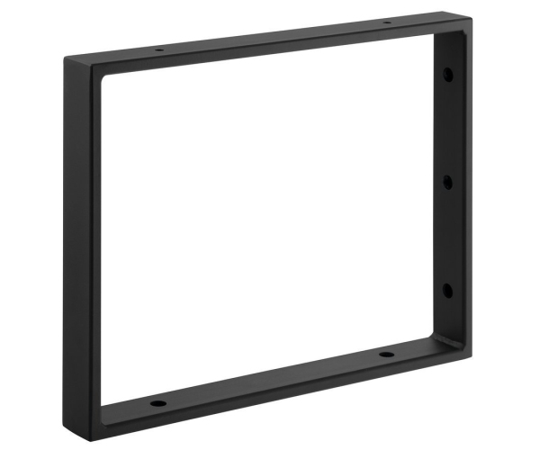 Sapho Podpěrná Konzole 350x280x40mm, Lakovaná Ocel, černá Mat, 1 Ks