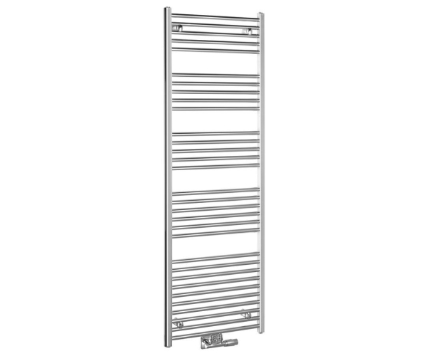 Aqualine Alya Otopné Těleso Rovné 600x1785mm, Středové Připojení, Chrom