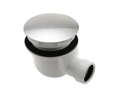 Gelco Vaničkový Sifon, Průměr 90mm, Dn40, Krytka Nerez Lesk