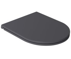 Isvea Infinity Wc Sedátko, Slim, Soft Close, Easy Take, Antracit
