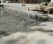 Schodovka jako beton APE Antico Casale Ecru Peldaňo Anti-slip 33X120  - šedá