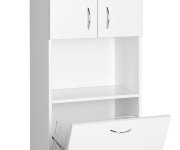Aqualine Simplex Economy Vysoká Skříňka S Košem 50x180x30cm
