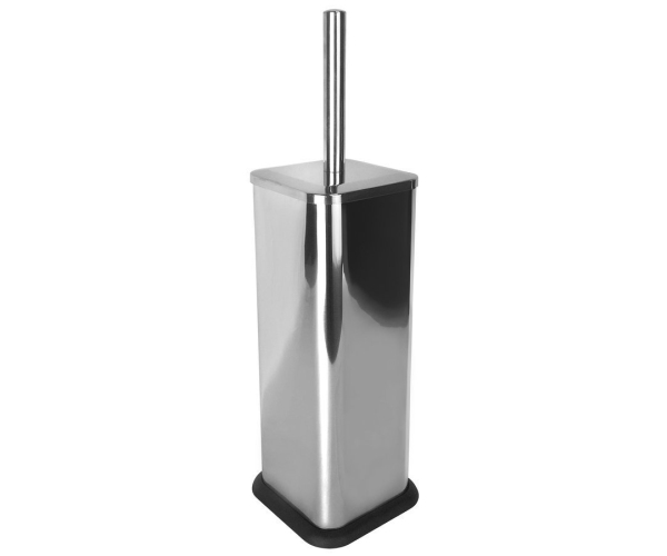 Aqualine Simple Line Wc štětka Hranatá, Nerez Mat