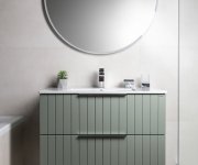 Sapho Viso Kulaté Zrcadlo S Led Osvětlením ø 80cm