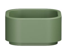 Kerasan Hako Keramické Umyvadlo Na Desku 30x30cm, Verde Mat