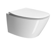 Gsi Modo Závěsná Wc Mísa, Swirlflush, 37x54cm, Bílá Extraglaze