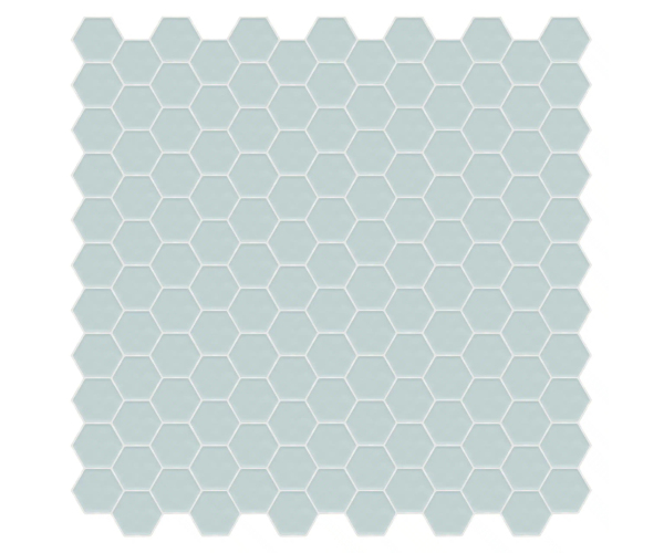 Mozaika Appiani Eden Celestiale 30x30 Hexagon Matt. - modrá
