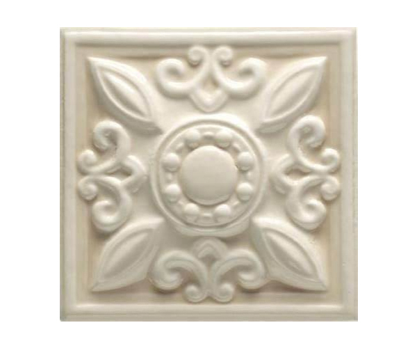 Retro dekor Grazia Essenze Neoclassico Primula 13x13 Luc. - béžová