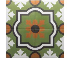 Equipe Rivoli Monaco Verde Decor 20x20