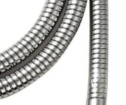 Sapho Lux Kovová Sprchová Hadice, Roztažitelná 200-225cm, Chrom
