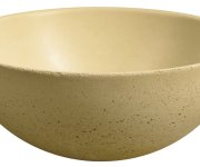 Sapho Minor Betonové Umývátko Na Desku, ø 26cm, žlutá Mat