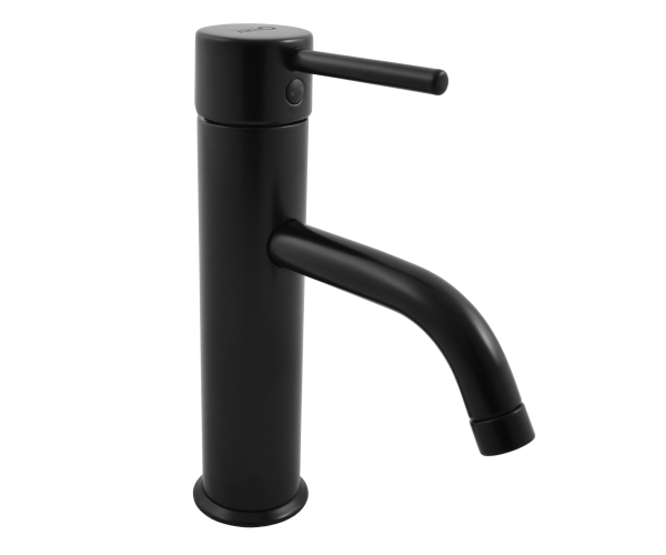 Umyvadlová baterie bez výpusti SEINA Černá - matná 3/8" SE922.0CMAT
