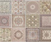 Retro dlažba Aparici Kilim Nain Natural 59,55x59,55 Rett. MIX