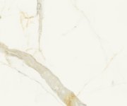Dlažba jako mramor Marca Corona Scultorea Calacatta Oro Fino 60x120 Velvet Rett. - bílá