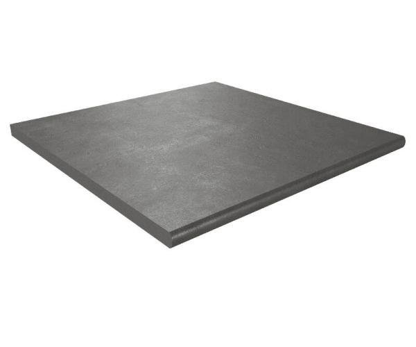 Sokl jako beton APE Work Pool Edge High Thickness B Coal 90x90 Rett. - antracitová
