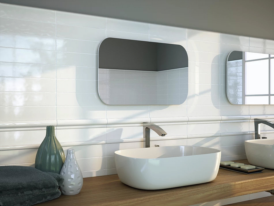 Realizace Deceram Poitiers Devon Superewhite 7,5*30