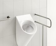 Gsi Pura Urinál Se Zakrytým Přívodem Vody, 25x61cm, Bílá Extraglaze