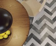 Dlažba jako kámen CIR Fuoritono Muschio Opaco 10x30 - šedá
