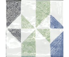 La Fenice Polveri Vietresi Wall Decoro Nerano 22,5x22,5