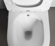 Sapho Paco Cleanwash Wc Kombi, Integrovaná Baterie A Bidet. Sprška, Spodní/zadní Odpad, Bílá