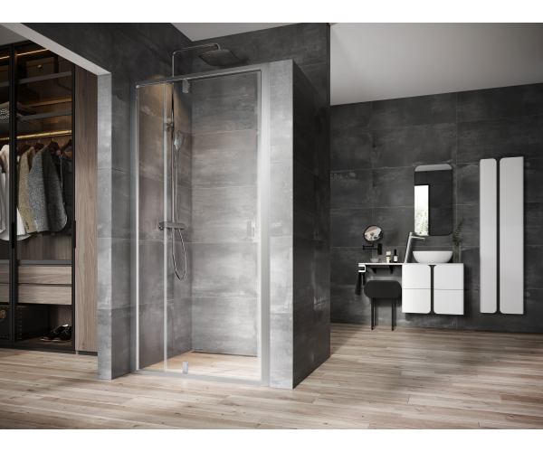 Sprchové dveře Nexty NDOP2 - NDOP2 110, satin+transparent